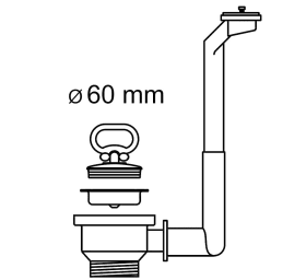 RINGSTOPFEN Ø 60MM ÜBERLAUF IN ABTROPFFLÄCHE 3377060225