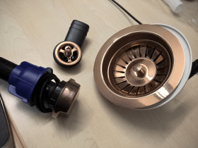 DREHEXC.-SIEBKROBVENTIL Ø 92MM ROSE GOLD 3387107458