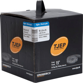TJEP RILLENNÄGEL TA30/25 VERZINKT BOX A 2.880 ST. F. DACHPAPPNAGLER 836125