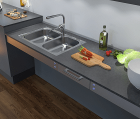 EINBAUSPÜLE EDELSTAHL ES30 EXTRA FLACH 3377060171