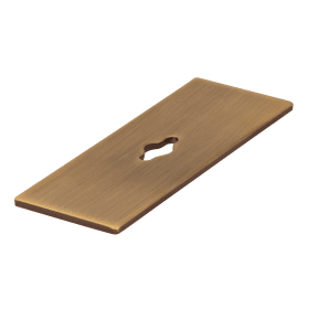 UNTERLAGE EMMI MESSING SCHWARZ GEBÜRSTET 3377100108