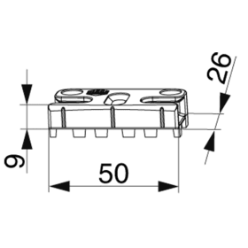 Maco  Schließteil i.S. für PVC Silber  96482
