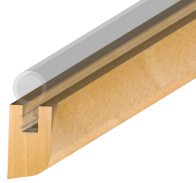 DICHTUNGSLEISTEN UNITHERMII IIHG-1900 2,10 MTR. 319000