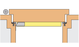 TÜRDICHTUNG SCHALL-EX APPLIC A SET EV1 805 MM RUNDUMDICHT 1-660-0805