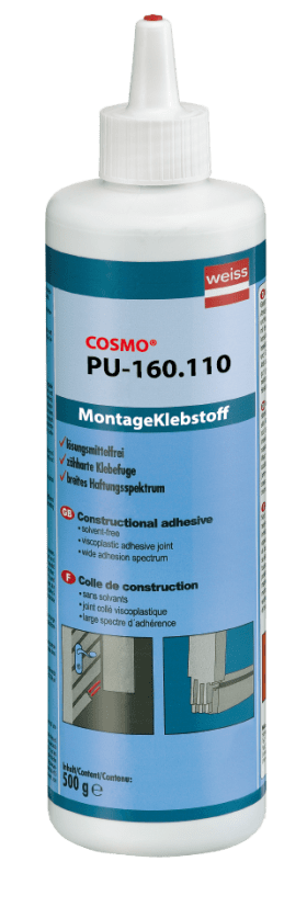 COSMO PU-160.110 1-K-PUR-KLEBST. 500G PU-160.110.FL245