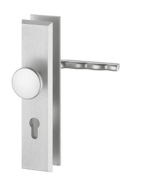 Dieckmann Alu-Schutz-Wechsel-Garnitur, ES-1, Serie Alpha, kantiges Langschild 12mm, 72 PZ,, 8mm VKT, TS=35-45mm, 125/K7, 8670 F03