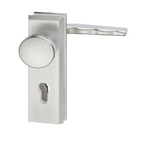 Dieckmann Alu-Schutz-Wechsel-Garnitur, ES-1, Serie Alpha, kantiges Kurzschild 12mm, 72 PZ,, 8mm VKT, TS=35-45mm, 125/K7, 8672 F02