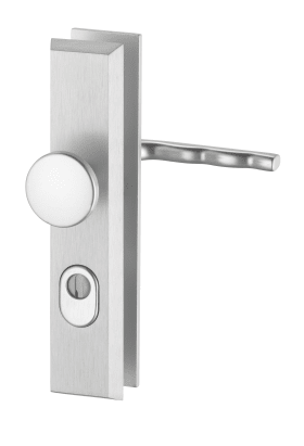 Dieckmann Alu-Schutz-Wechsel-Garnitur, ES-1, Serie Alpha, kantiges Langschild 15mm, 72 ZA,, 8mm VKT, TS=35-45mm, 125/K7, 8650 F02