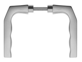 Dieckmann Alu-Drückerpaar 125Z, 8mm VKT, F01, TS=35-45mm