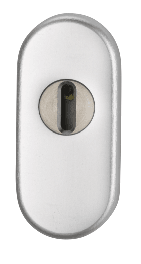 Dieckmann Alu-Rahmen-Schieberosette, oval, Serie Ares, 14,5mm ZA, 811/14 F05