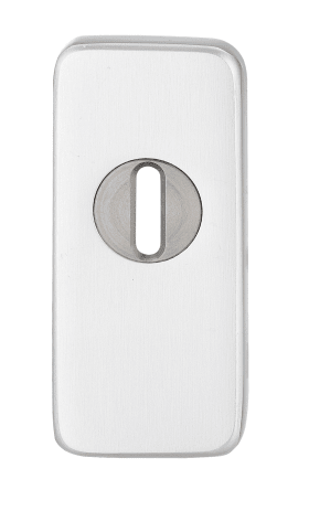 Dieckmann Alu-Rahmen-Schieberosette, kantig, Serie Keto, 14,5mm ZA, 812/14  F01