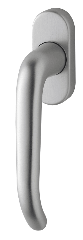 Dieckmann EST-Fenstergriff mit Metallabdeckung und, Kugelrasterung, Serie Janus, Stift 7x37mm,, 1015 SV 37, F00