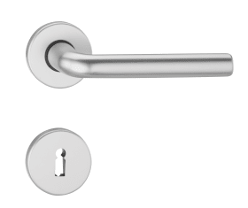 Dieckmann Alu-Aktions-Rosettengarnitur 1042 PZ, F01, TS=35-45mm, in Schrumpffolie