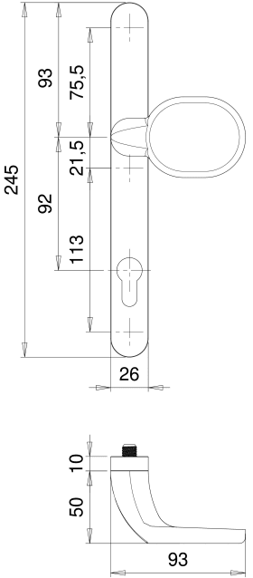 edi Wechselgarnitur Atlas 2000/2026,LS ov.,PZ92/8,TS 72-81,F1,o.No