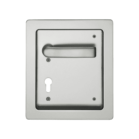 TURNHALLENMUSCHEL 9MM, RECHTS, PZ 72MM, SCHILD, ED.MATT, 77.7950.06110.6204