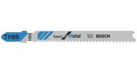 Bosch Stichsägeblatt T 118 B Basic for Metal, 100er-Pack