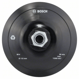 Bosch PRO Backing Pad, 115 mm, M14, Klettverschluss