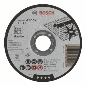 Bosch PRO Stainless Steel and Metal Trennscheibe, 115 x 1 x 22,23 mm