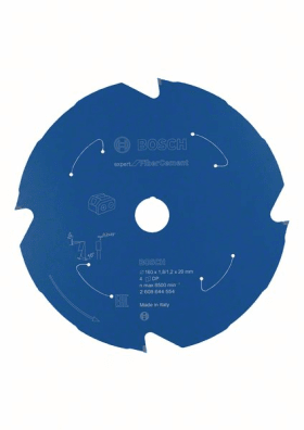Bosch Akku-Kreissägeblatt Expert for Fibre Cement, 160 x 1,8/1,2 x 20, 4 Zähne