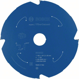 Bosch Akku-Kreissägeblatt Expert for Fibre Cement, 190 x 1,8/1,2 x 30, 4 Zähne