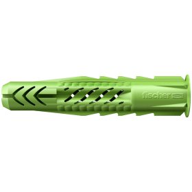 fischer Universaldübel UX Green 6 x 35 R mit Rand, 518885