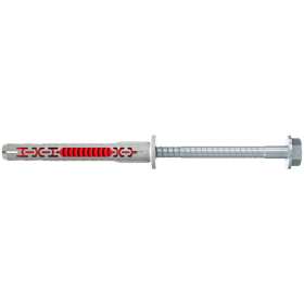 fischer Langschaftdübel DuoXpand 8 x 80 FUS Sechskantschraube mit U-Scheibe, 562152