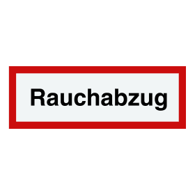 HINWEISSCHILD RAUCHABZUG (9-22277-00-0-0)