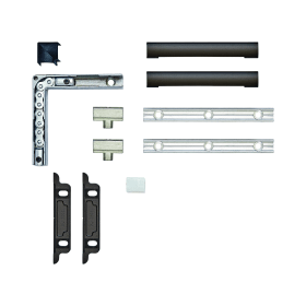 BTL ZUSATZVERRIEG VENTUS F200 SENKRECHT UC5 DUNKELBRONZEELOX (K-15209-00-0-5)