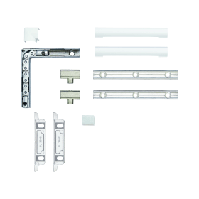 BTL ZUSATZVERRIEG VENTUS F200 SENKRECHT WEIß (K-15209-00-0-7)