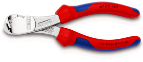 KNIPEX KRAFT-VORNSCHNEIDER 67 05 140 140 MM DIN ISO 5748 CHR. GR. M.KST-HÜLLEN