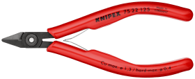 KNIPEX ELEKTRONIK-SEITENSCHNEIDER 75 22 125 125MM KO.BRÜN. GRIFFE 1K HÜLLE