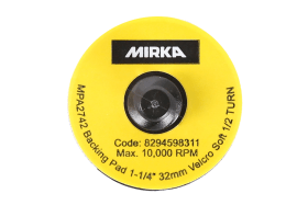 MIRKA SCHLEIFTELLER QUICK LOCK 32MM GRIP SOFT FÜR AOS-B 10/PACK 8294598311