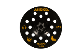 MIRKA SCHLEIFTELLER 125 MM 9190153001 M14 GRIP LOCHUNG 17-LOCH FÜR ABSAUGHAUBE