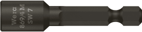 WERA 869/4 M STECKSCHLÜSSELEINSATZ MAGN. 7,0X65MM 1/4 6-KT. AUFN. 05060220001