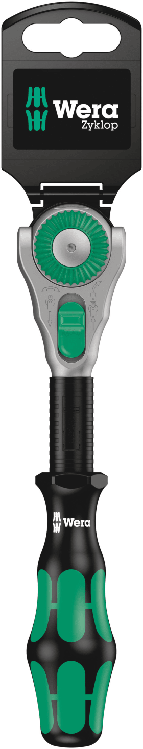 WERA 8000 B SB ZYKLOP SPEED-KNARRE MIT 3/8"-ANTRIEB 199 MM 05073261001