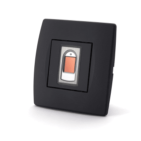 Navkom Biopass Fingerscanner R7 BP SB, Schwarz-matt