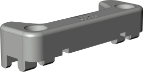 DK-Schl.bl., ZV-RT 161 RC, DL-R, Stahl, silberfarbig, RAL ähnl.9006, beschichtet
