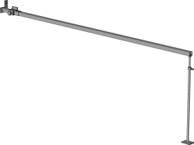 Winkhaus Drehkipp-Lineal, für Stanze, AP/FS, DIN Links-Rechts, Stahl 1466321