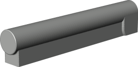 Winkhaus DK-Abdeckkappe, f.Flügell., FK-F 19-6-21, zum Aufclipsen, DL-R, Kunststoff, weiß 1530118