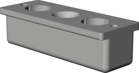 DK-Unterfütterung, f. BK.schnäpp., UF BK, DIN Links-Rechts, EV1, zn, zum Klemmen