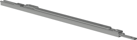DK-Fensterbremse, FBP-11, Stahl, silberfarbig, galvanisch verzinkt