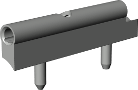 Winkhaus Flügellager, aufliegend, DIN Links, Stahl, weiß, verkehrsweiß, pulverbeschichtet 2080569