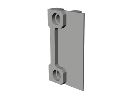 Drehkipp-Formteil, 6,6mm, WSK 226, gelb, verzinkt-chromatiert, zum Anschrauben