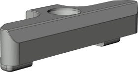 DK-Schließblech, WSK134, DIN Links-Rechts, St, silberfarbig, galvanisch verzinkt