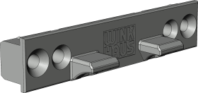 Fenster-Drehverriegelung, DV-WSK, silber