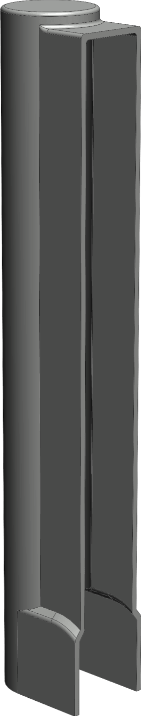 Winkhaus DK-Abdeckkappe, für Flügellager, FK-F 20-6/20, z.Aufclip., DL-R, KF, titanfarbig 2548248