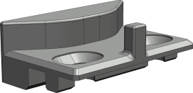 Drehkipp-Spaltlüft., WSK-T 66, DIN Links-Rechts, F1, galv.verz., zum Anschrauben