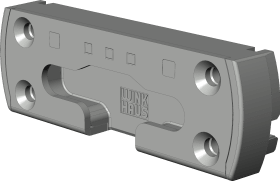 Drehkipp-Kippschließblech,SBK.K.61,DIN Links-Rechts,Stahl,silberfarbig