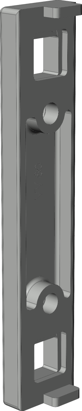 Drehkipp-Schliessauflauf,SA VV 80,für Kantriegel,DIN Links-Rechts,EV1 galv.verz.