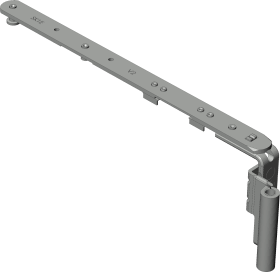 Winkhaus DK-Schere,SK1.E.20-13,TBT,DIN Rechts,silber 4926184
